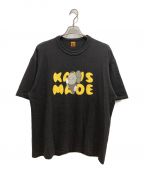 HUMAN MADE×KAWSヒューマンメイド×カウズ）の古着「Graphic T-Shirt」｜ブラック