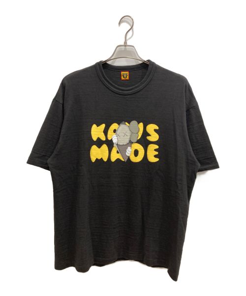 HUMAN MADE（ヒューマンメイド）HUMAN MADE (ヒューマンメイド) KAWS (カウズ) Graphic T-Shirt ブラック サイズ:2XLの古着・服飾アイテム