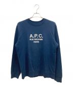 A.P.C.アーペーセー）の古着「Tina スウェットシャツ」｜ネイビー