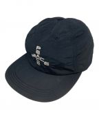 GARBAGEガーベッジ）の古着「SOFT BRIM 6 PANEL CAP」｜ブラック