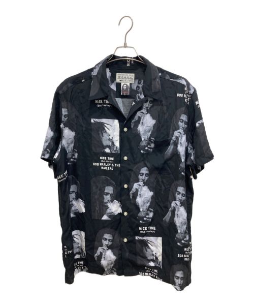 WACKO MARIA（ワコマリア）WACKO MARIA (ワコマリア) BOB MARLEY S/S HAWAIIAN SHIRT ブラック サイズ:XLの古着・服飾アイテム