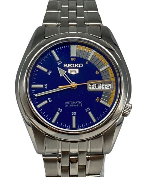 SEIKO（セイコー）SEIKO (セイコー) 腕時計 ブルーの古着・服飾アイテム