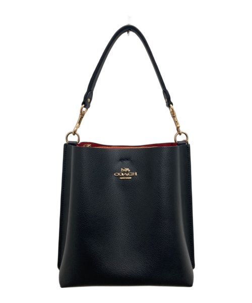 COACH（コーチ）COACH (コーチ) MOLLIE BUCKET BAG ブラックの古着・服飾アイテム