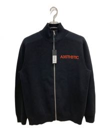 DIESEL（ディーゼル）の古着「K-STETIC CARDIGAN」｜ブラック