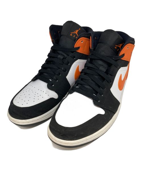 NIKE（ナイキ）NIKE (ナイキ) AIR JORDAN 1 MID SHATTERED BACKBOARD オレンジ サイズ:28cmの古着・服飾アイテム