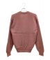 AURALEE (オーラリー) PURE SHETLAND WOOL KNIT CARDIGAN レッドブラウン サイズ:3：13000円