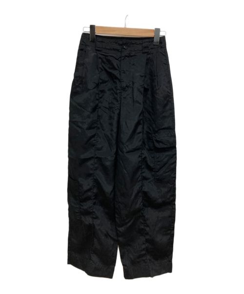 LE CIEL BLEU（ルシェルブルー）LE CIEL BLEU (ルシェルブルー) Utility Pants ブラック サイズ:Sの古着・服飾アイテム