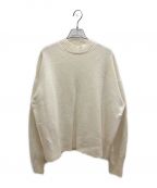 LE CIEL BLEUルシェルブルー）の古着「Wool Cashmere Crew Neck」｜アイボリー