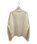 LE CIEL BLEU (ルシェルブルー) Wool Cashmere Crew Neck アイボリー サイズ:S：6000円