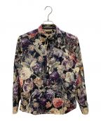 Paul Smith COLLECTIONポールスミス コレクション）の古着「CARLTON BOTANICAL PRINT SHIRT」｜パープル