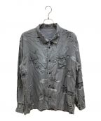 Porter Classicポータークラシック）の古着「ALOHA LONG SHIRT “SERGIO LEONE”」｜グレー