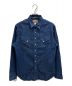 SUGAR CANE（シュガーケーン）の古着「BLUE DENIM WESTERN SHIRT」｜インディゴ