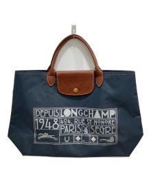 LONGCHAMP（ロンシャン）の古着「ハンドバッグ」｜グレー