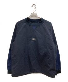 UMBRO×JOURNAL STANDARD（アンブロ×ジャーナル スタンダード）の古着「DRILL SWEAT TOP」｜ネイビー