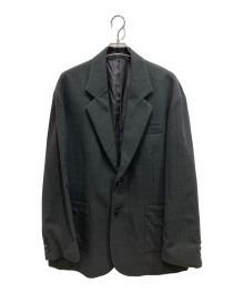 stein（シュタイン）の古着「BACKSIDE GABARDINE OVERSIZED SINGLE JACKET」｜グレー