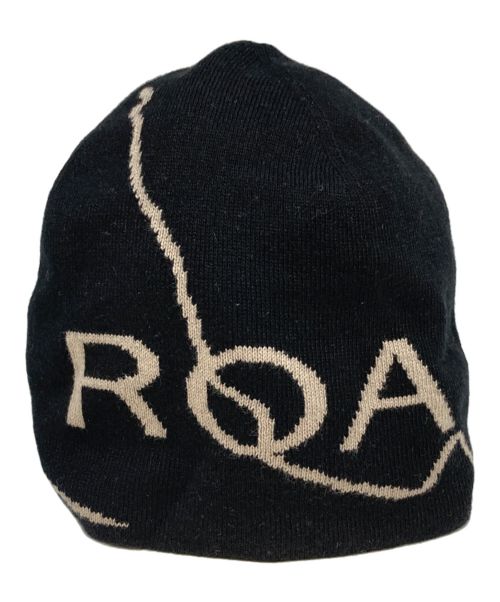 ROA（ロア）ROA (ロア) BEANIE LOGO ブラックの古着・服飾アイテム