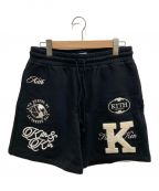 KITHキス）の古着「Fleece Curtis Short」｜ブラック