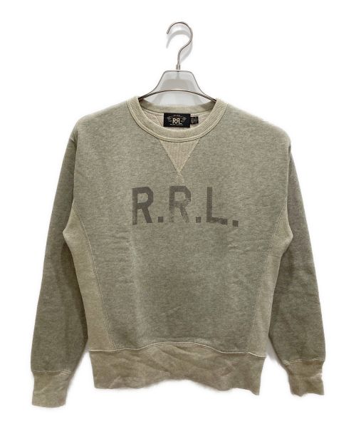 RRL（ダブルアールエル）RRL (ダブルアールエル) ステンシル加工前Vスウェット グレー サイズ:Sの古着・服飾アイテム