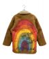 doublet (ダブレット) MESSAGE HAND-PAINTED MOUTON COAT ブラウン サイズ:L：45000円