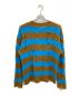 Andersson Bell (アンダースンベル) DESTROYED STRIPE CABLE SWEATER ブルー×ブラウン サイズ:L：8000円