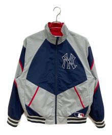 SUPREME×New Era（シュプリーム×ニューエラ）の古着「New York Yankees Track Jacket」｜ネイビー×グレー