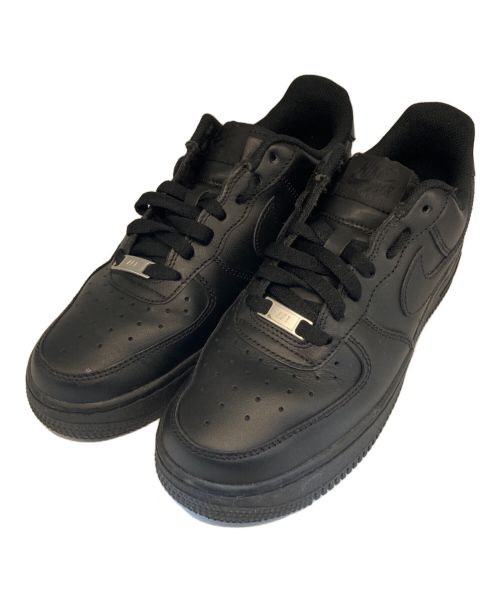 NIKE（ナイキ）NIKE (ナイキ) AIR FORCE 1 '07 ブラック サイズ:25cmの古着・服飾アイテム