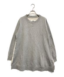 MM6 Maison Margiela（エムエムシックス メゾンマルジェラ）の古着「サイドスリットフレアスウェット」｜グレー