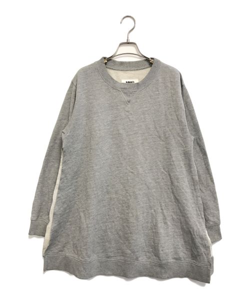 MM6 Maison Margiela（エムエムシックス メゾンマルジェラ）MM6 Maison Margiela (エムエムシックス メゾンマルジェラ) サイドスリットフレアスウェット グレー サイズ:Mの古着・服飾アイテム