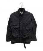 Barbour×nano・universeバブアー×ナノ・ユニバース）の古着「別注モーターサイクルジャケット」｜ブラック