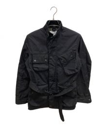 Barbour×nano・universe（バブアー×ナノ・ユニバース）の古着「別注モーターサイクルジャケット」｜ブラック