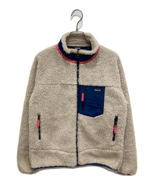 Patagonia（パタゴニア）Patagonia (パタゴニア) キッズ・レトロX・ジャケット ナチュラル サイズ:M(Kids XXL)の古着・服飾アイテム