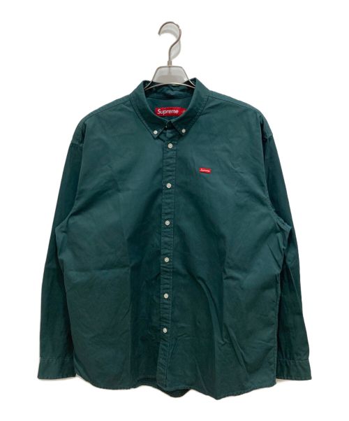 SUPREME（シュプリーム）Supreme (シュプリーム) Small Box Shirt グリーン サイズ:Lの古着・服飾アイテム