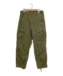 AVIREX（アヴィレックス）の古着「AIR NATIONAL GUARD 8POCKET CARGO PANTS」｜グリーン