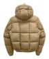 MONCLER (モンクレール) ダウンジャケット ブラウン サイズ:S(1)：40000円