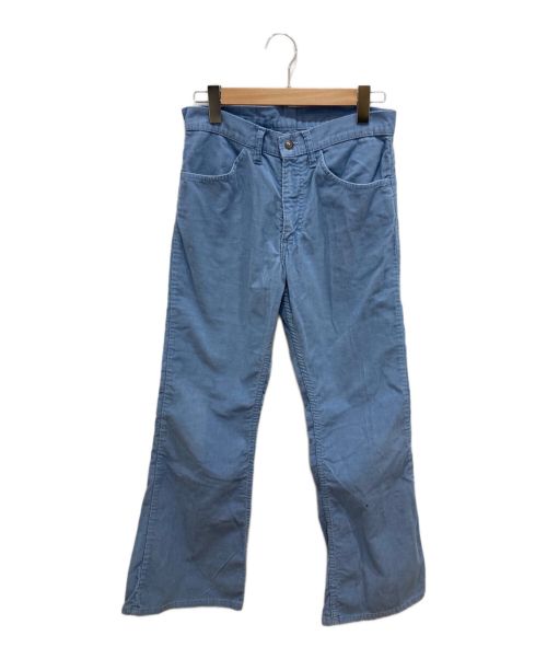 LEVI'S（リーバイス）LEVI'S (リーバイス) コーデュロイベルボトムパンツ スカイブルー サイズ:73.5cm (W29)の古着・服飾アイテム