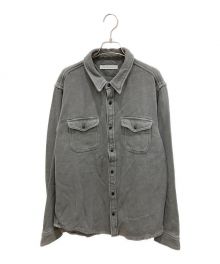 OUTERKNOWN（アウターノーン）の古着「Chroma Blanket Shirt」｜グレー