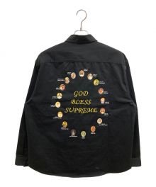 SUPREME（シュプリーム）の古着「our lady work shirt black」｜ブラック