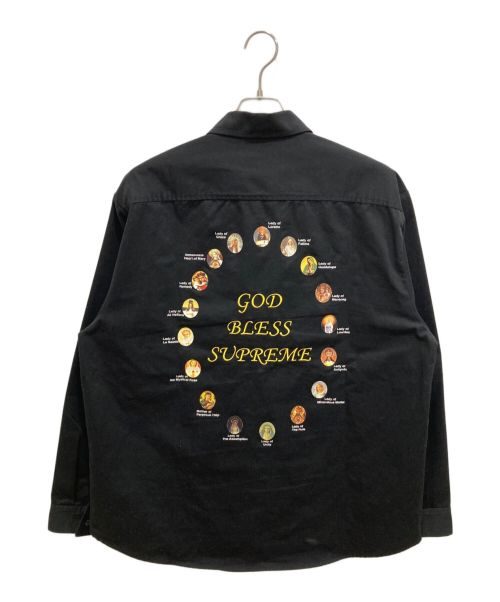 SUPREME（シュプリーム）SUPREME (シュプリーム) our lady work shirt black ブラック サイズ:Lの古着・服飾アイテム