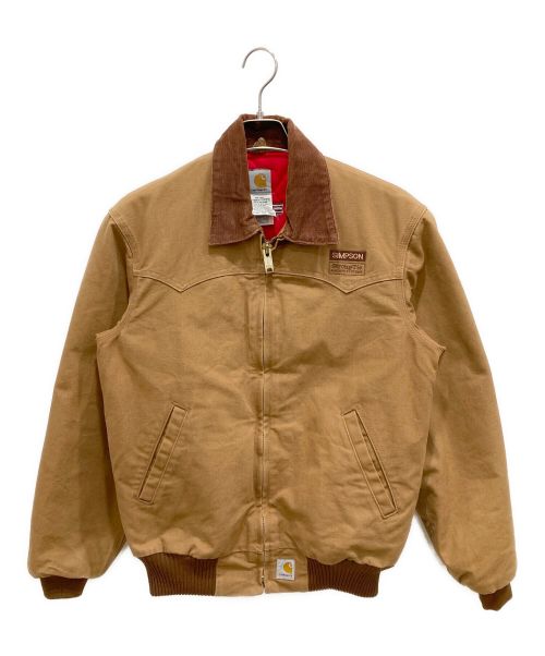 CarHartt（カーハート）CarHartt (カーハート) Santa Fe Jacket/サンタフェジャケット ブラウン(J13 BRN) サイズ:Sの古着・服飾アイテム