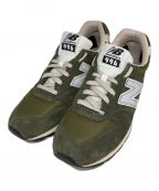 NEW BALANCEニューバランス）の古着「ローカットスニーカー」｜DARK GREEN