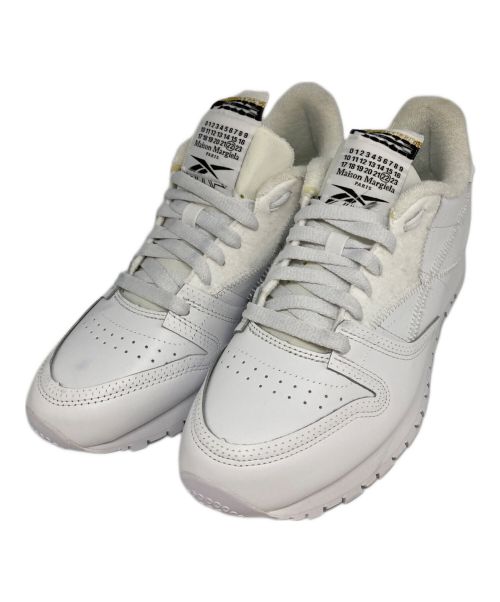 Maison Margiela（メゾンマルジェラ）Maison Margiela (メゾンマルジェラ) REEBOK (リーボック) ローカットスニーカー ホワイト サイズ:26cmの古着・服飾アイテム