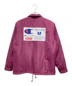 SUPREME×Championシュプリーム×チャンピオン）の古着「Label Coaches Jacket」｜パープル