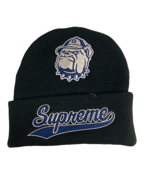 SUPREME（シュプリーム）SUPREME (シュプリーム) MITCHELL & NESS (ミッチェルアンドネス) NCAA BEANIE ブラックの古着・服飾アイテム