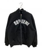 SUPREMEシュプリーム）の古着「Arc Thermal Zip Up Hooded Sweatshirt」｜ブラック