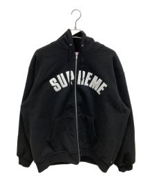 SUPREME（シュプリーム）の古着「Arc Thermal Zip Up Hooded Sweatshirt」｜ブラック