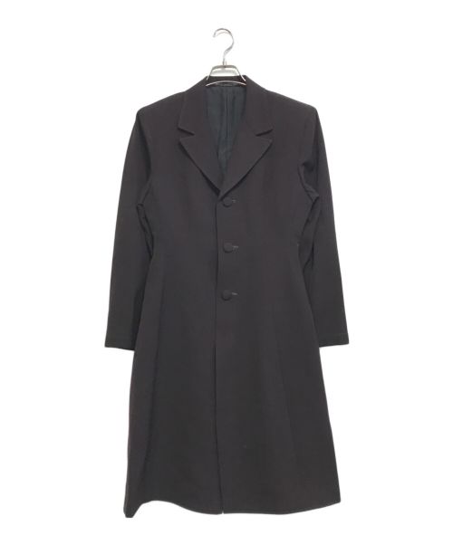 YOHJI YAMAMOTO（ヨウジヤマモト）YOHJI YAMAMOTO (ヨウジヤマモト) ロングコート ボルドー サイズ:Ｓの古着・服飾アイテム