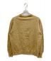 AURALEE (オーラリー) WRINKLED DRY COTTON KNIT CARDIGAN ベージュ サイズ:L(4)：17000円