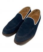 Crockett & Jonesクロケット＆ジョーンズ）の古着「スエードローファー」｜OCEAN SUEDE