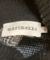 中古・古着 marimekko (マリメッコ) ウニッコ柄ノースリーブニット ブルー サイズ:M：7000円