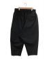 WHITE MOUNTAINEERING BLK (ホワイトマウンテ二アニングビーアールケー) SAROUEL PANTS ブラック サイズ:L(3)：15000円